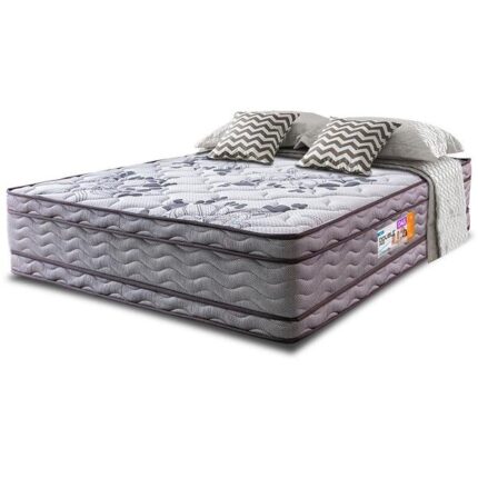 Colchão King 193x203x32 Double Face Espuma D45 Cinza